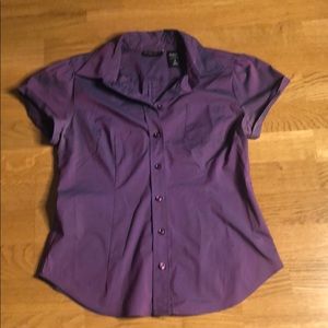 Purple Button Down Shirt